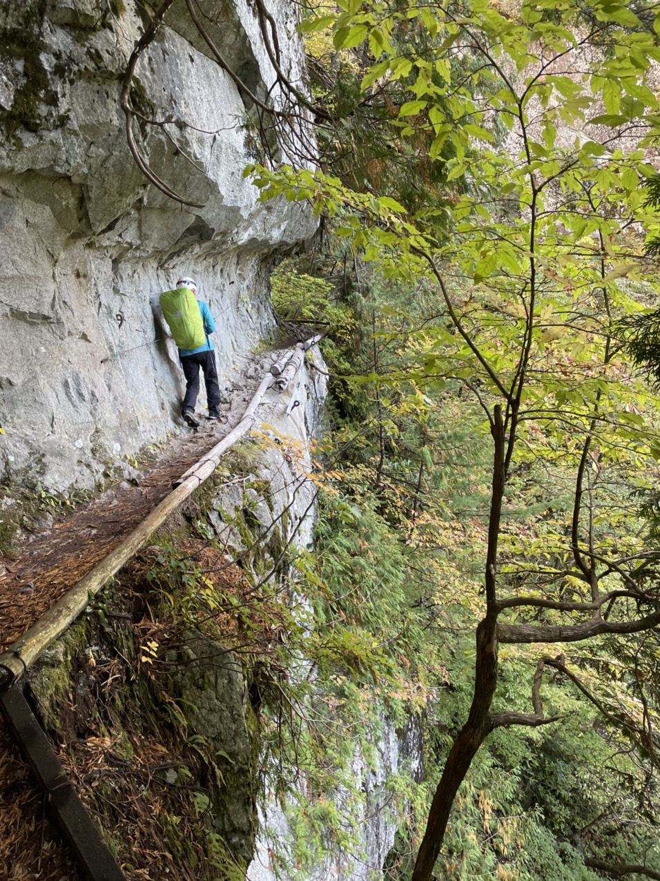 日本一危険な場所にある温泉へ 下の廊下 Ayappeさんの剱岳の活動データ Yamap ヤマップ