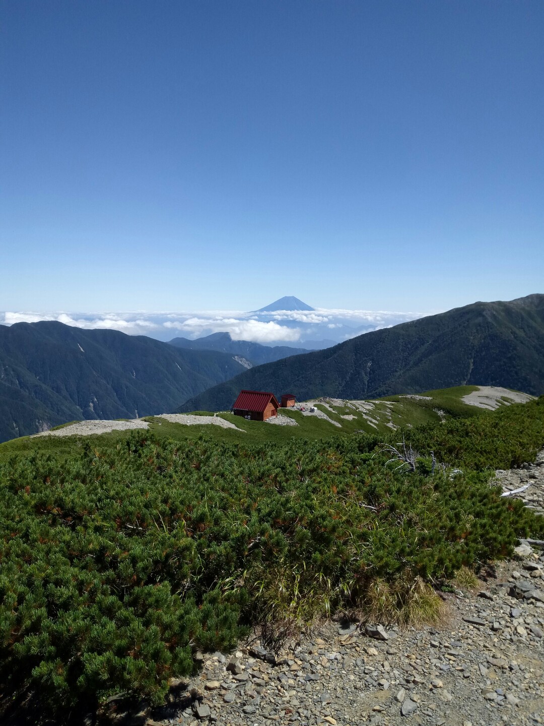 リベンジ大成功 烏帽子岳 小河内岳 19 09 15 もすさんの塩見岳 権右衛門山 蝙蝠岳の活動日記 Yamap ヤマップ