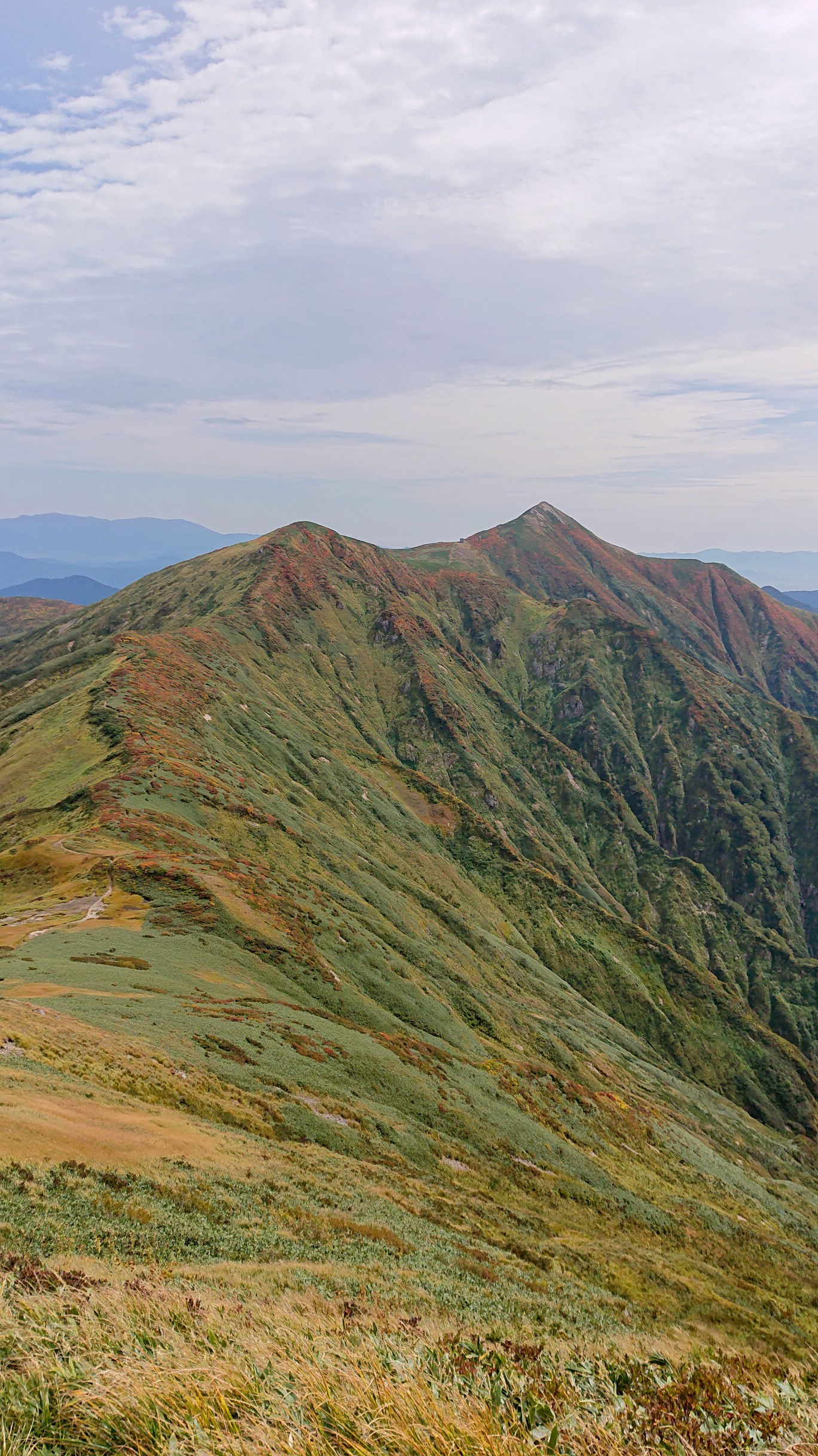 朝日連峰 大朝日岳 日暮沢小屋から周回 A 日帰り Odentosさんの大朝日岳 朝日連峰 祝瓶山の活動データ Yamap ヤマップ
