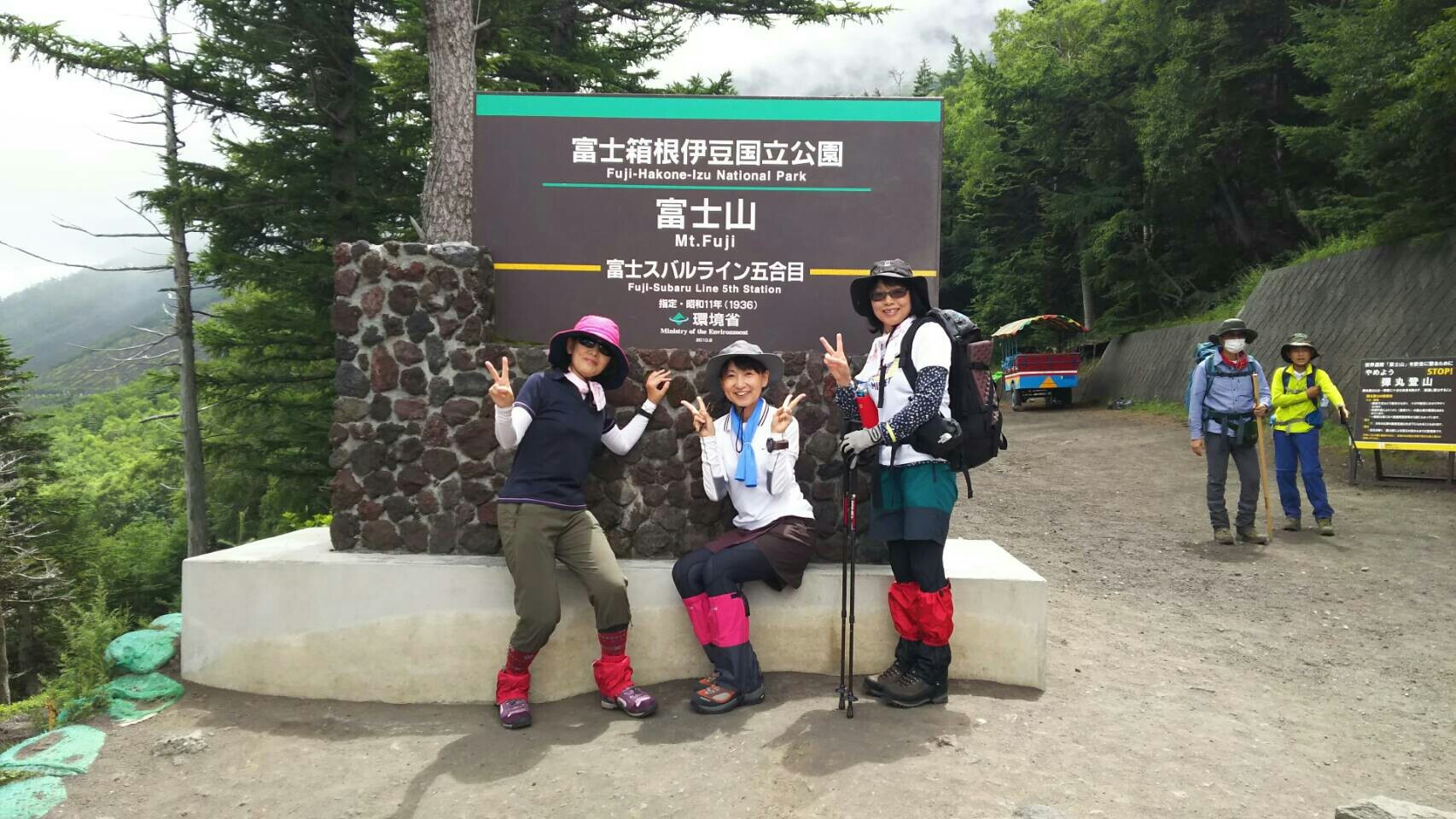 山ガール富士山登頂 鈴鹿の空さんの富士山の活動データ Yamap ヤマップ