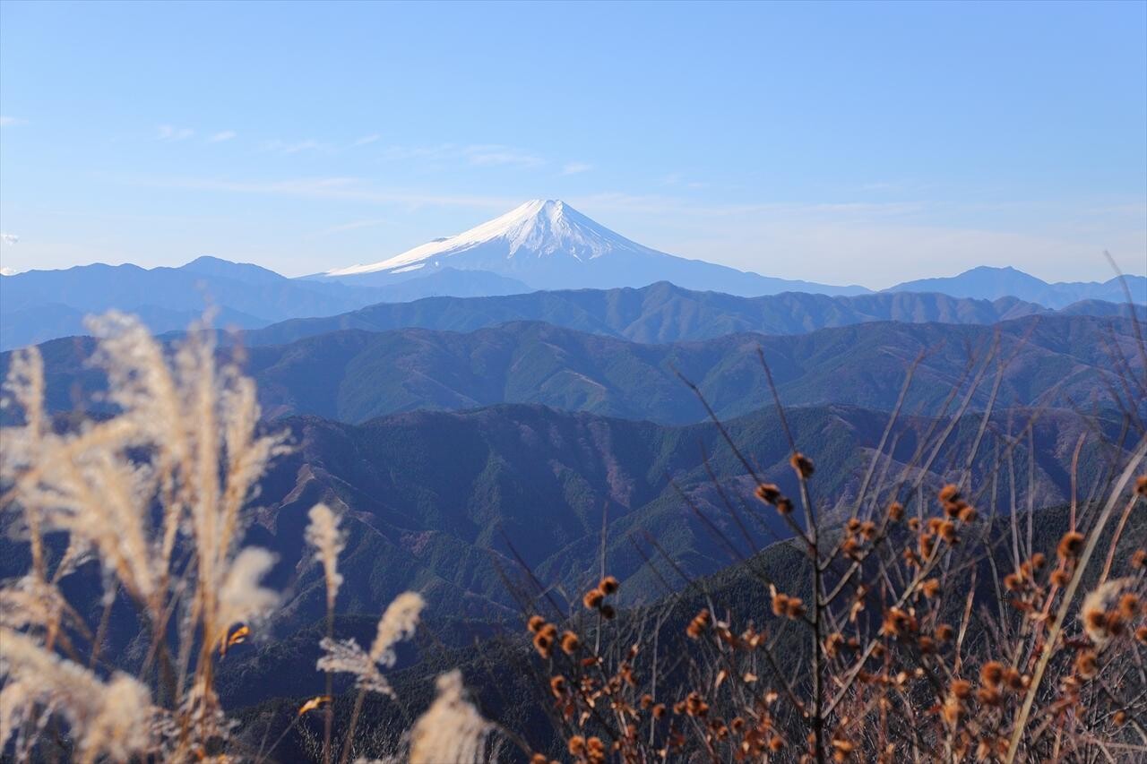 天気が良いので大岳山 大岳山 御岳山 御前山の写真12枚目 大岳山山頂と ちゃく 期待通りの美しい Yamap ヤマップ