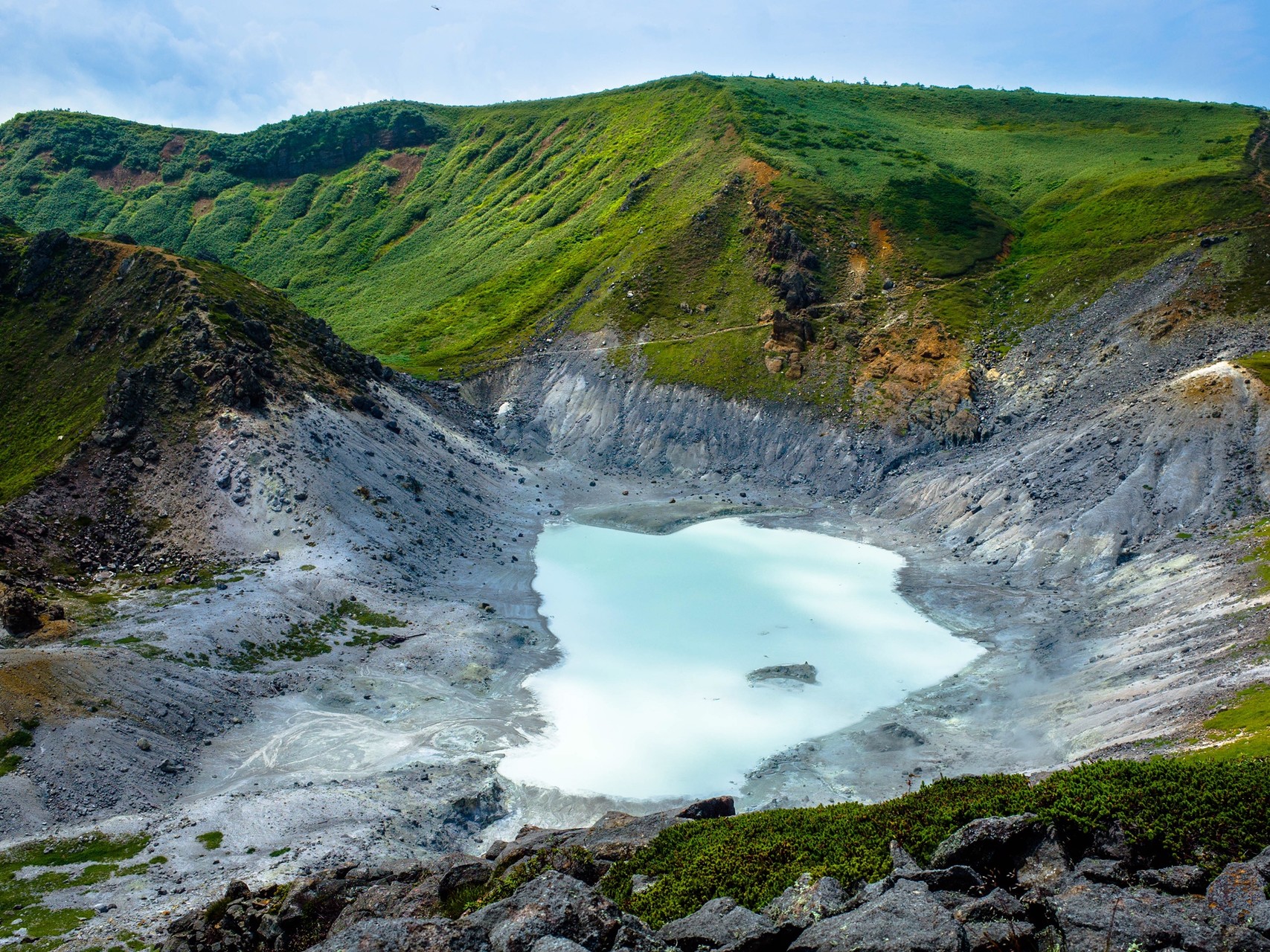 秋田焼山 玉川温泉登山口 チュパカブラ齊藤さんの秋田焼山 栂森の活動データ Yamap ヤマップ