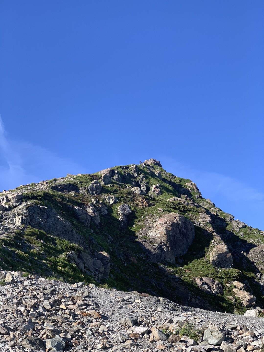 白馬岳 小蓮華山 大日岳 船越の頭 乗鞍岳 白馬連峰 白馬岳 小蓮華山の写真19枚目 夕食まで時間があるし天気も良いので山頂目 Yamap ヤマップ