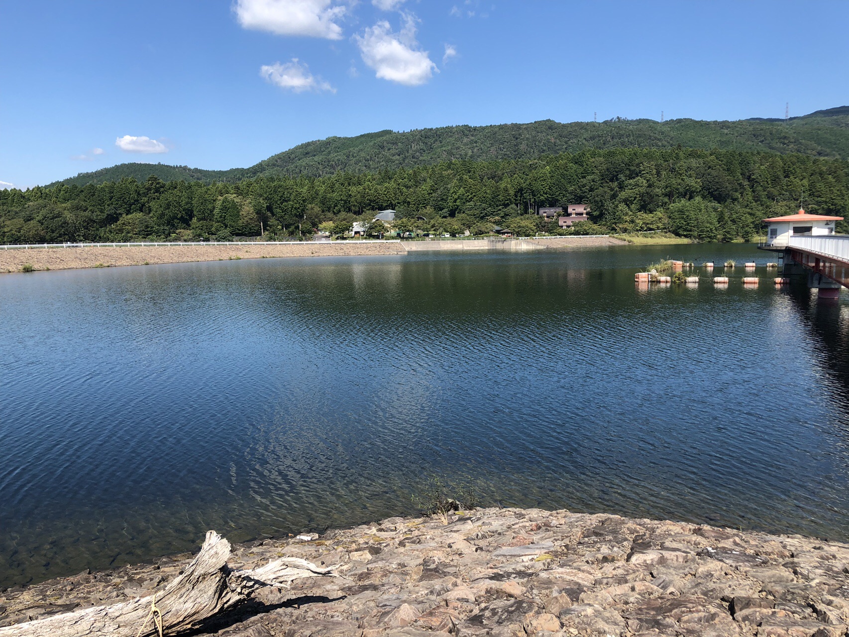 中里ダムと水嶺湖 19 09 15 三重のはるさんの四日市市の活動日記 Yamap ヤマップ