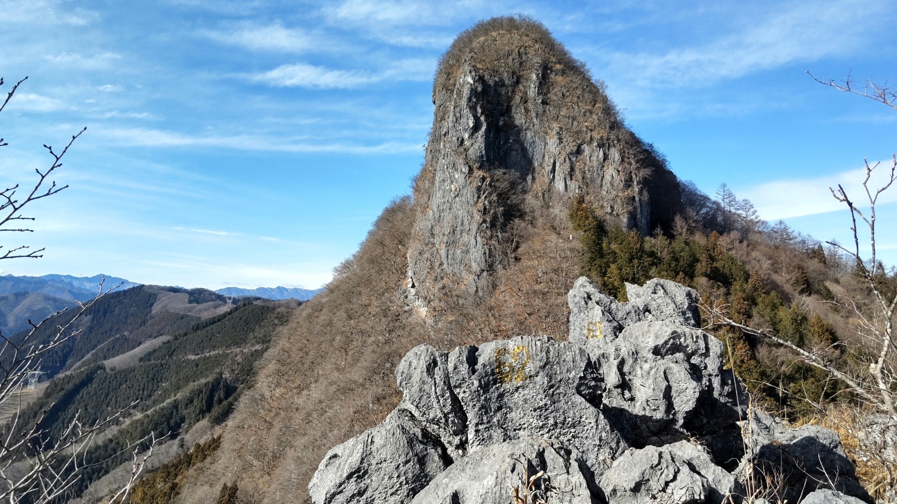 小鹿野·二子山20220129 / きみさんさんのウォーキングの活動データ YAMAP / ヤマップ