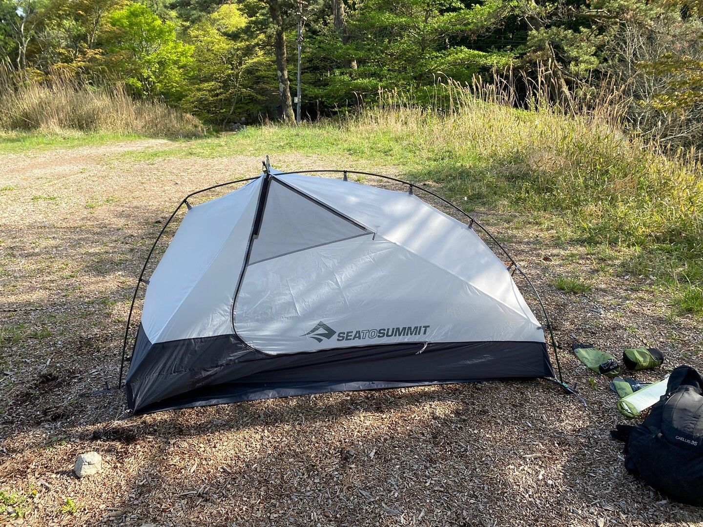 アルトTR1プラステント+フットプリント 中古 ビッグフット(アルトTR1用