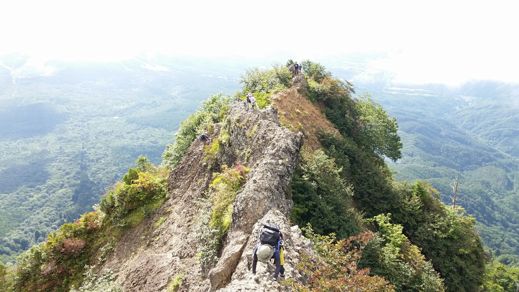 超上級 究極の超鎖場山行 戸隠山 長野 1904m 二百名山 花の百名山 Kantomtguideさんの高妻山 戸隠山の活動データ Yamap ヤマップ