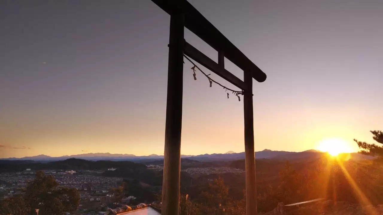 君の名は の片割れ時な 金刀比羅神社 かおりんさんの日和田山 物見山の活動データ Yamap ヤマップ