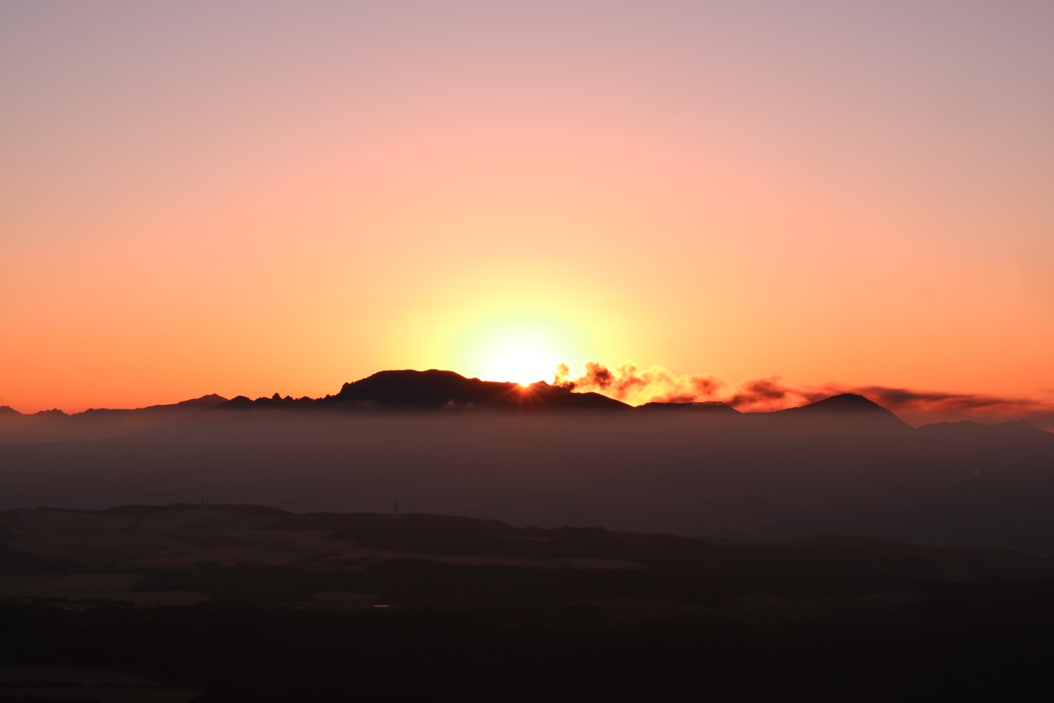 鞍岳からの初日の出 01 01 Jun さんのツームシ山 鞍岳の活動データ Yamap ヤマップ