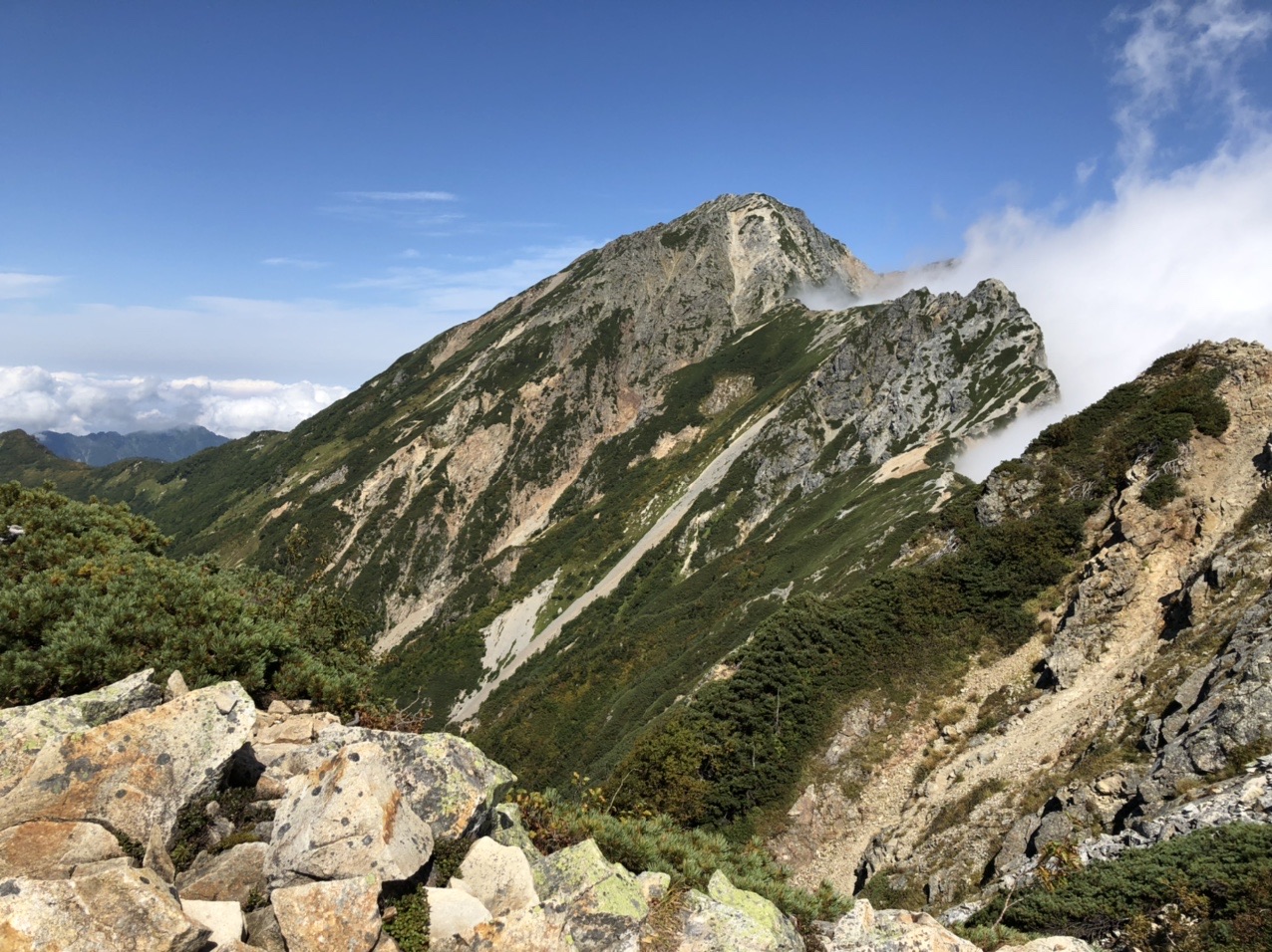 鹿島槍ヶ岳 五竜岳日帰り縦走 こまさんの鹿島槍ヶ岳 五竜岳 五龍岳 唐松岳の活動データ Yamap ヤマップ