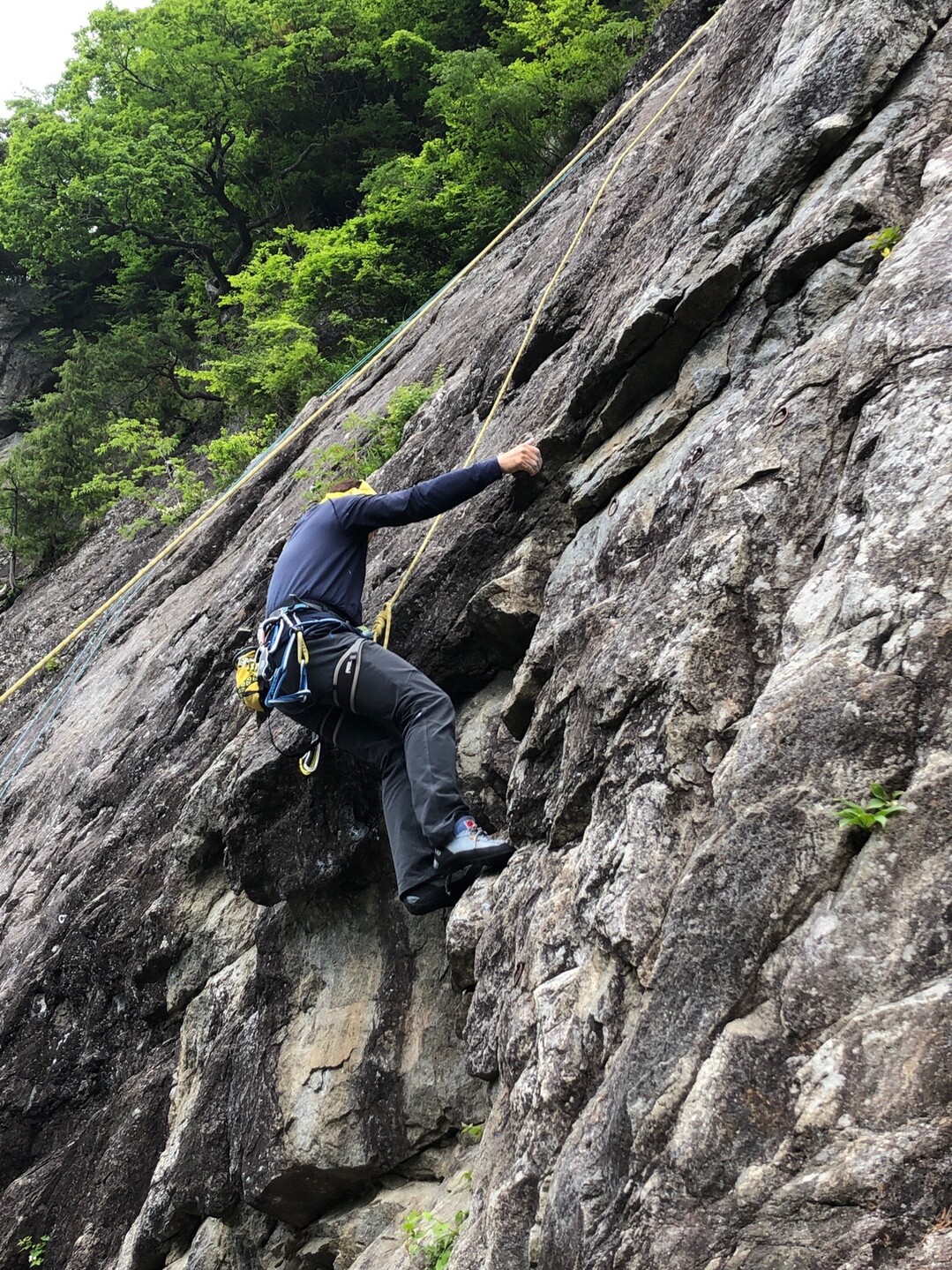 十二ヶ岳南壁 クライミング Te2さんの御正体山 杓子山 石割山の活動日記 Yamap ヤマップ