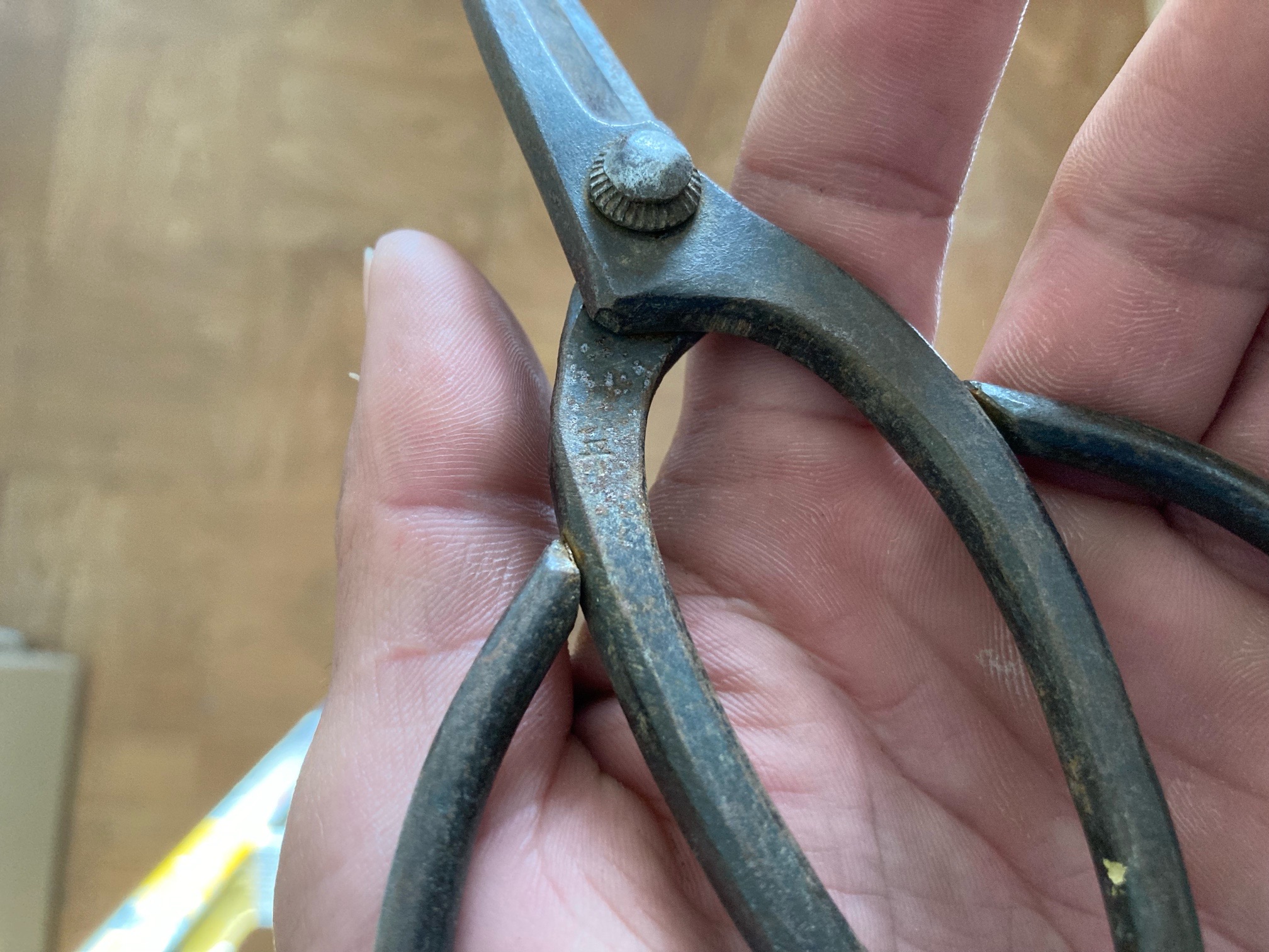 大野正敏 政平印 お花鋏 池坊 150mm 千葉県指定伝統的工芸品 大野正敏 政平印 お花鋏 池坊 150mm 千葉県指定伝統的工芸品 大野