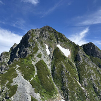 これは前剱岳、剱岳はこの後ろ