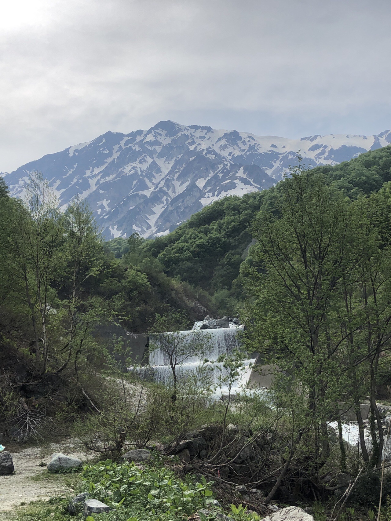猿倉荘から白馬岳へ初雪山日帰り登山 ぐっさんの白馬岳 小蓮華山の活動データ Yamap ヤマップ