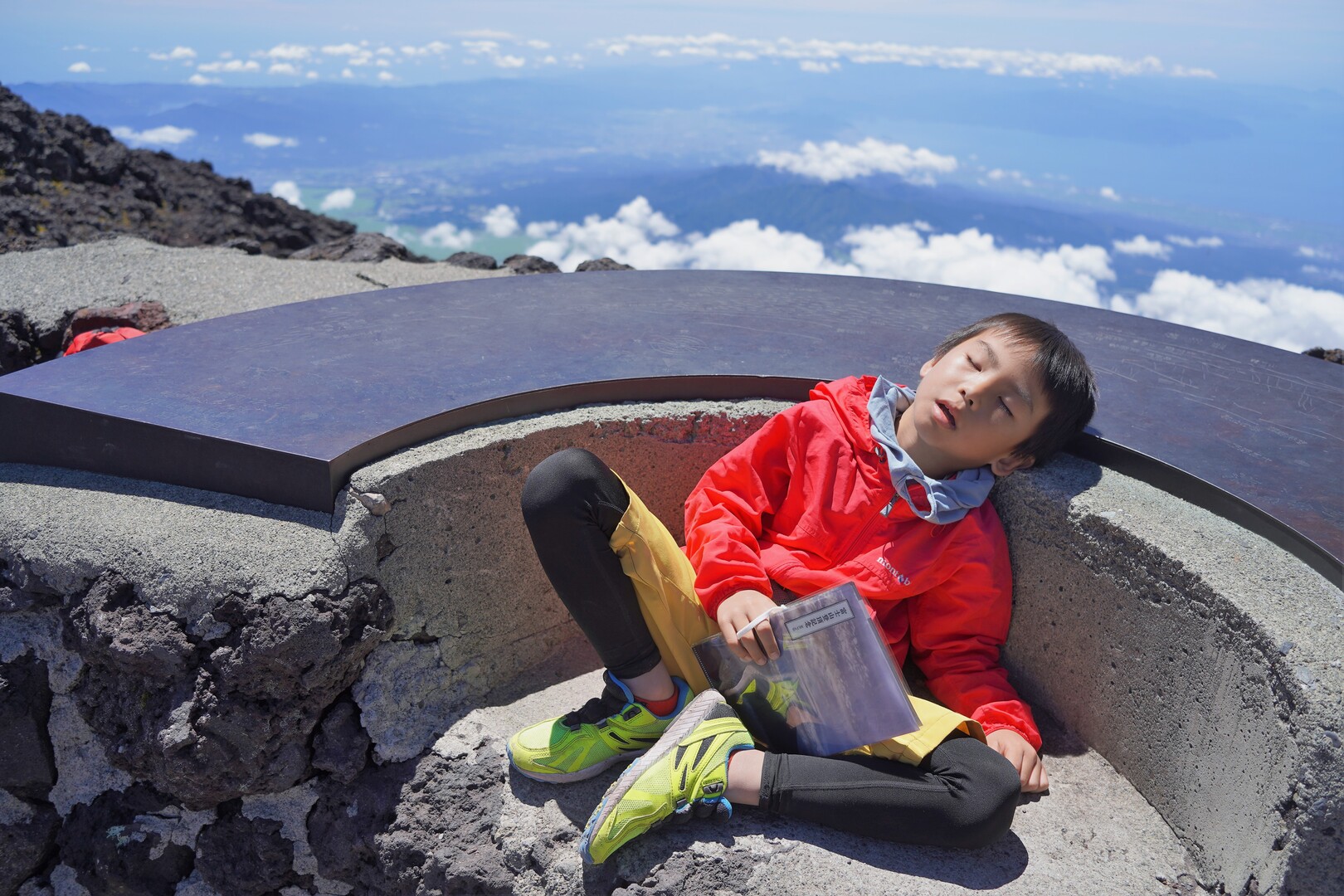 親子で日帰り富士山登山 Fujisan Long Trail 御坂 三ツ峠エリア North の写真19枚目 Yamap ヤマップ