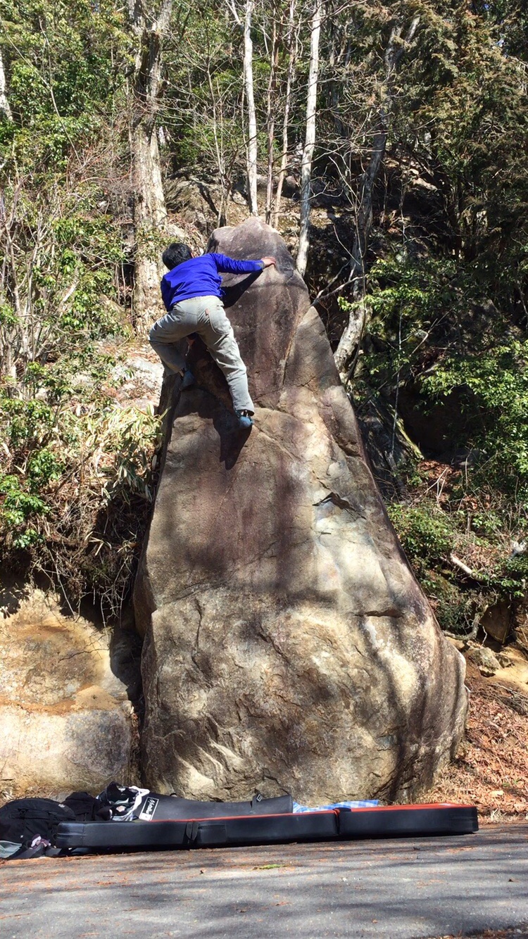 笠置山ボルダリング と登山 Taiyakiさんの笠置山 岐阜県 の活動データ Yamap ヤマップ