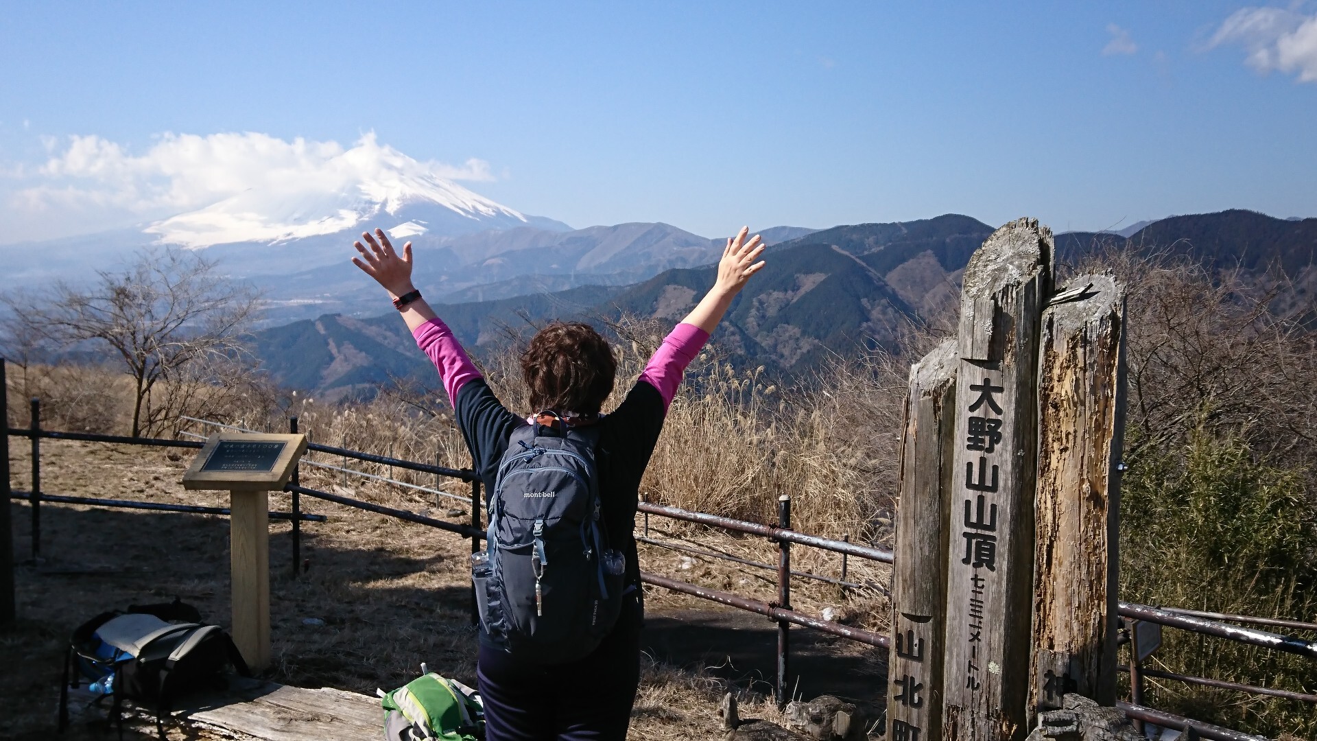 リベンジだ 大野山 谷峨駅 地蔵岩コース 山北駅 こだまさんの高松山 大野山の活動データ Yamap ヤマップ