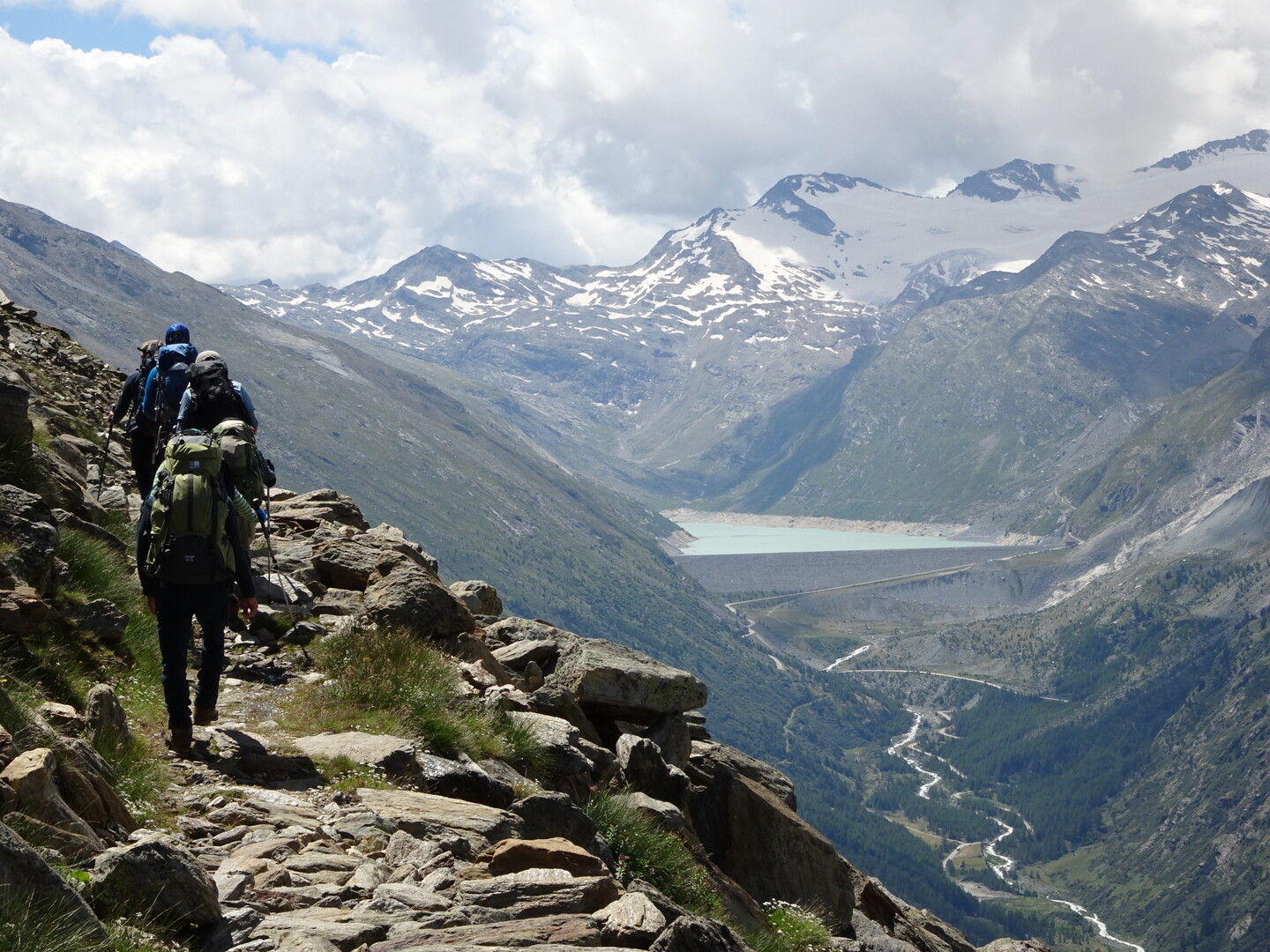 スイスアルプストレッキング16 雪まろげさんのザースフェーの活動データ Yamap ヤマップ