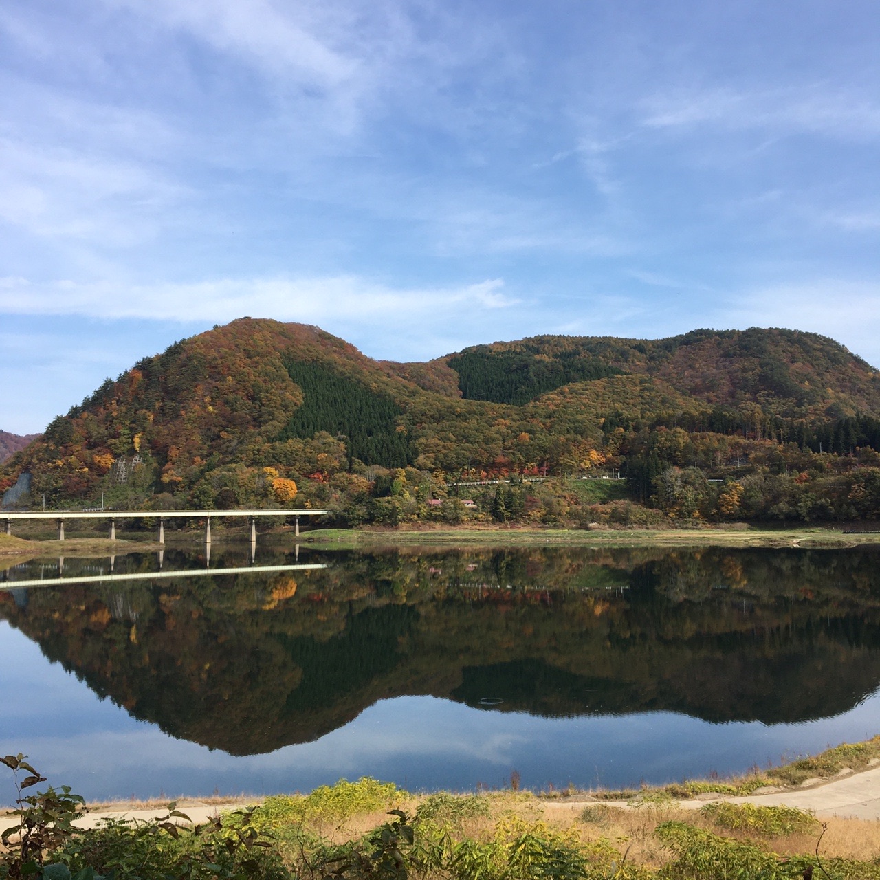 錦秋湖の紅葉ウォーキング むらさんさんのウォーキングの活動データ Yamap ヤマップ