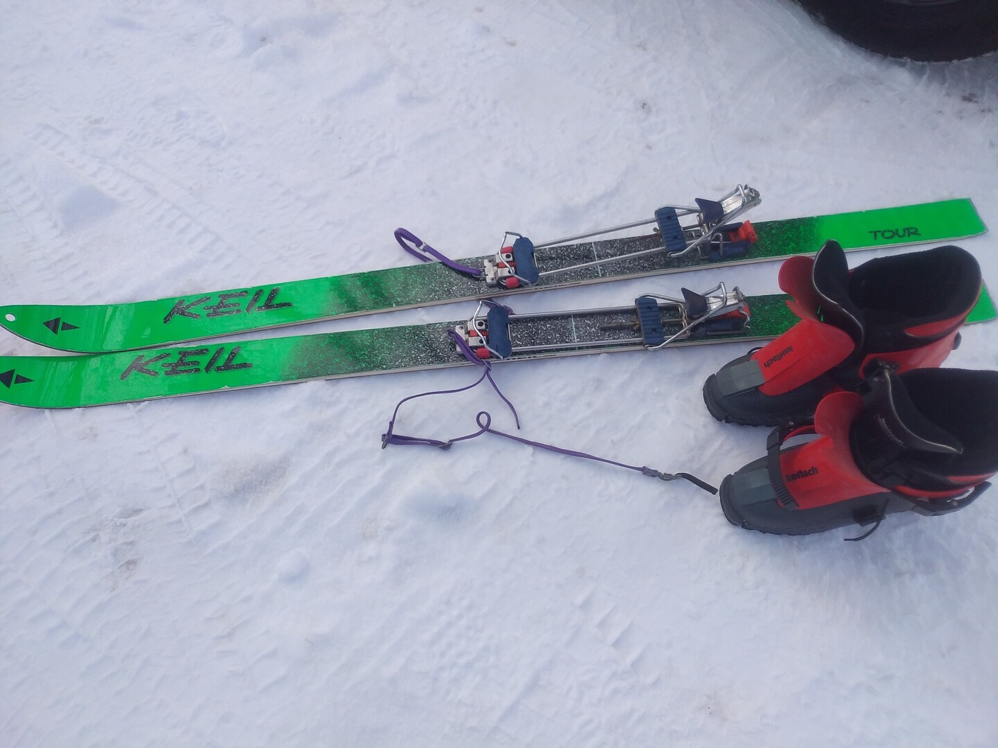 バックカントリースキー用ビンディング（silvretta 404）