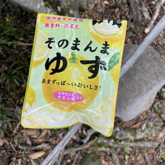 経ヶ岳・法恩寺山 少し食べました。