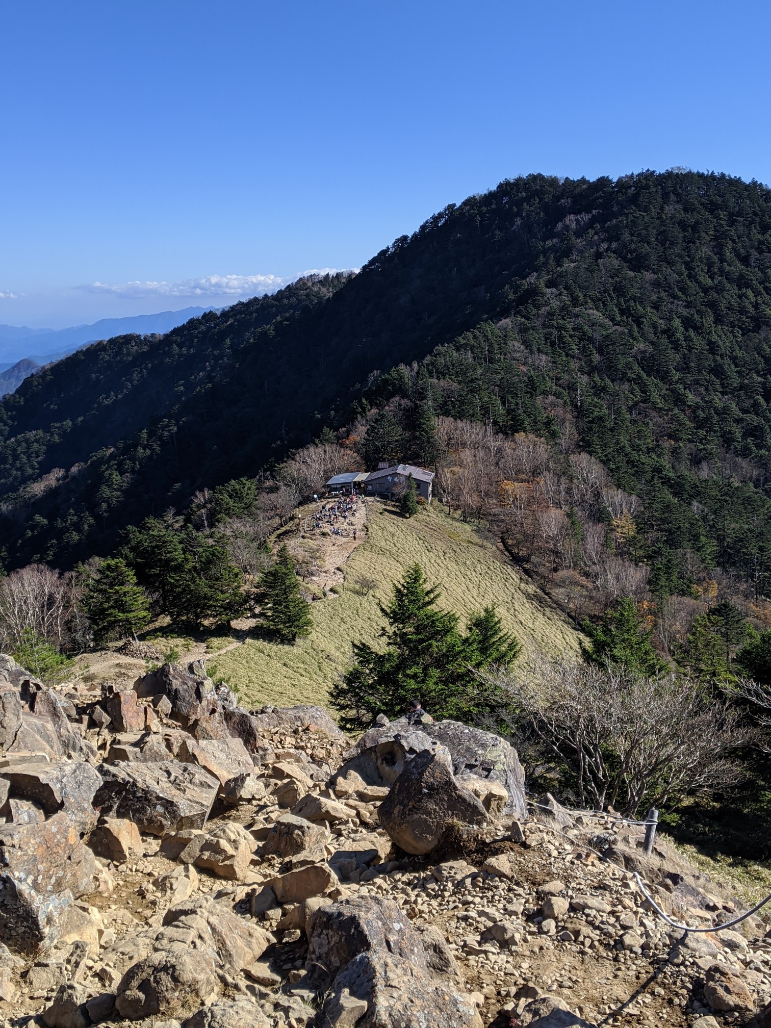 大菩薩嶺 紅葉見頃 黄色 はこねこまさんの大菩薩嶺 鶏冠山 大マテイ山の活動データ Yamap ヤマップ