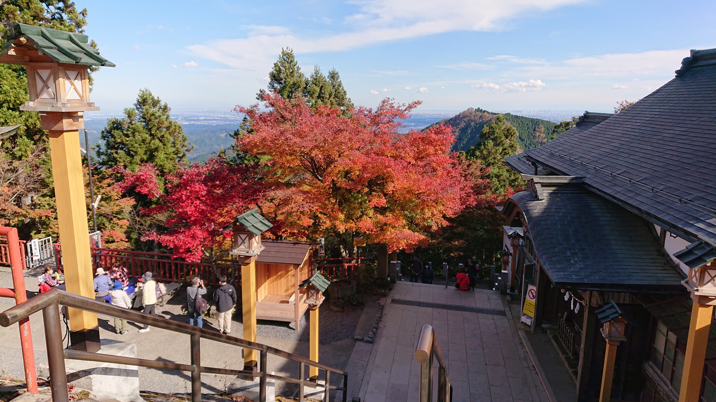 御岳山 ヤマノススメ聖地巡礼 たかにゃさんの大岳山 御岳山 御前山の活動データ Yamap ヤマップ