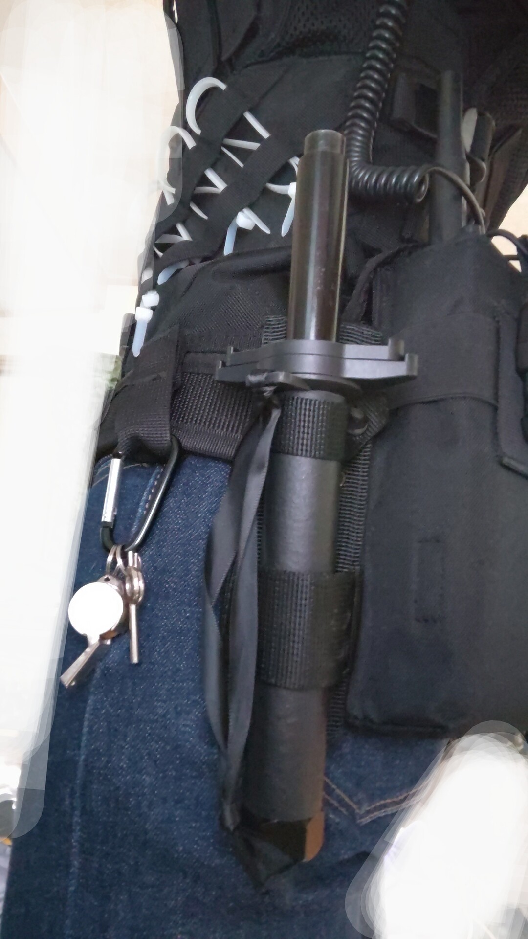 ノーベル 警棒ケース （新品！ノーベル工業2段式用警棒ケース