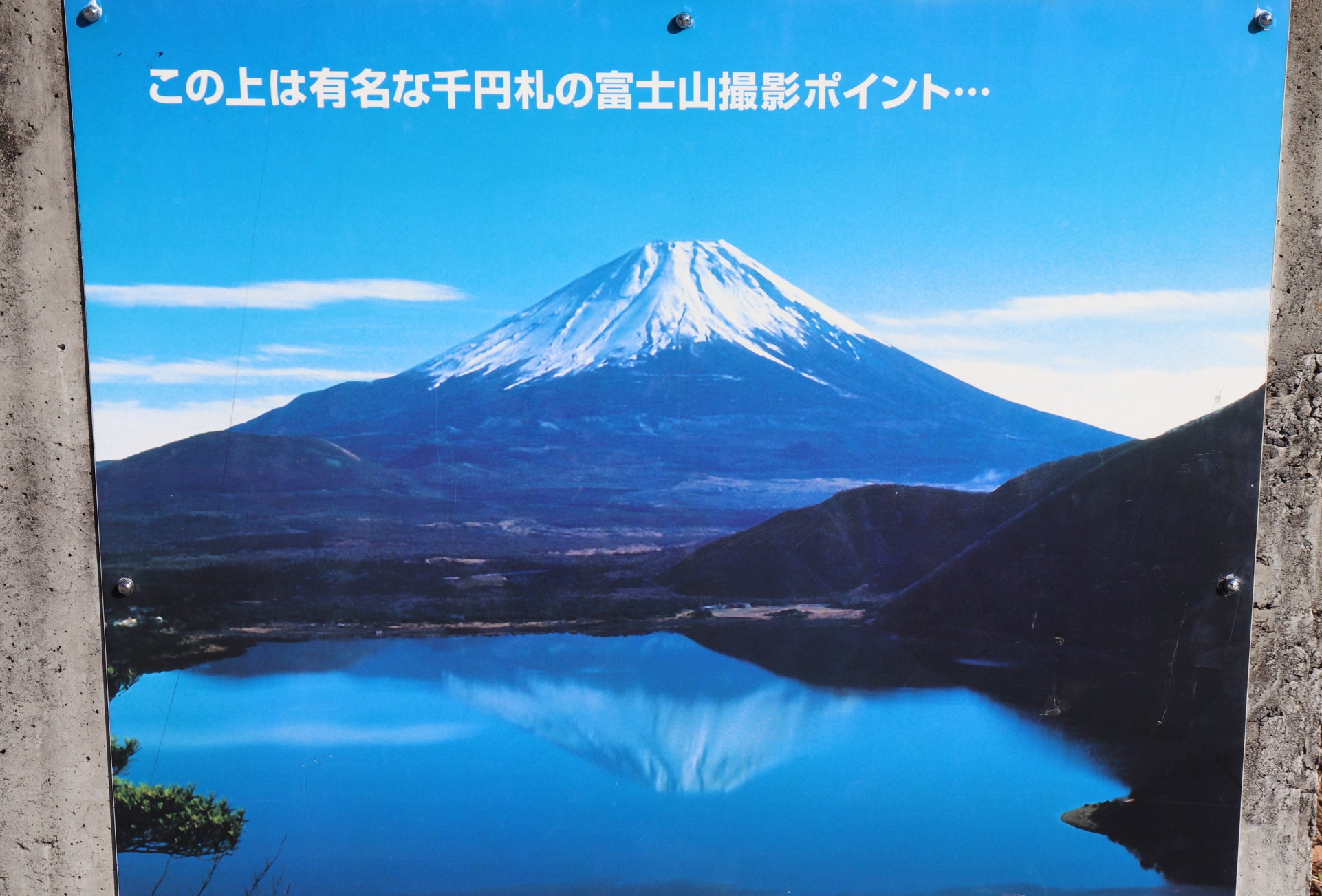 パノラマ台 烏帽子岳 千円札の逆さ富士の絶景を求めて本栖湖一周コースに挑戦 ご当地ランチは本栖湖名物鹿カレーに感動 まじこさんの三方分山 パノラマ台の活動日記 Yamap ヤマップ