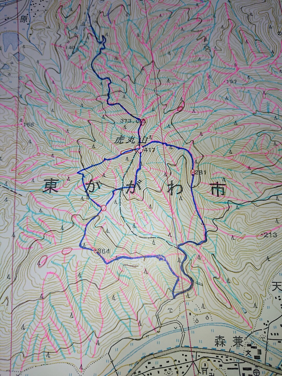 地形図への書き込み終了…_(ω`_)... / ミノ太郎さんのモーメント YAMAP / ヤマップ