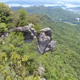 亀次郎岩（ライオン岩）