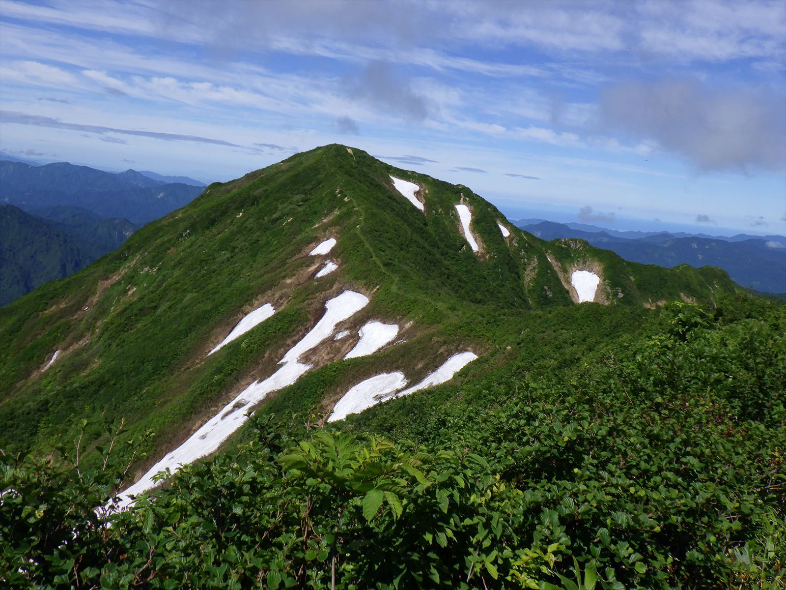 きつかった、朝日連峰三面口ルート / 三五郎さんの大朝日岳