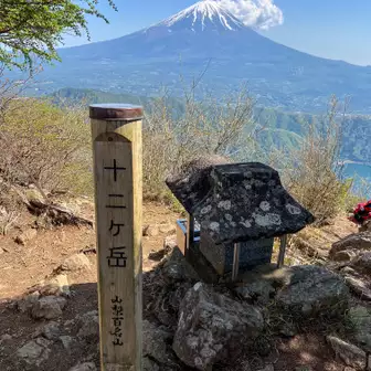 十二ヶ岳からの富士山
