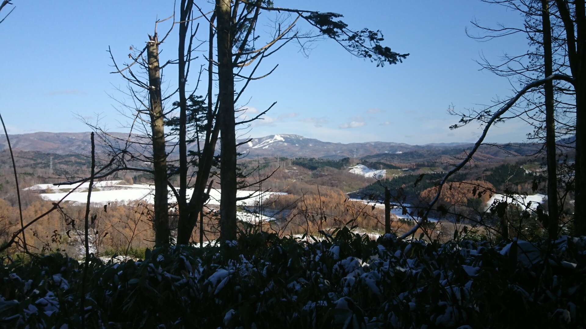 久しぶりに長靴履いて山登り 継立·坊主山と栗山·墜道山 2019-11-22