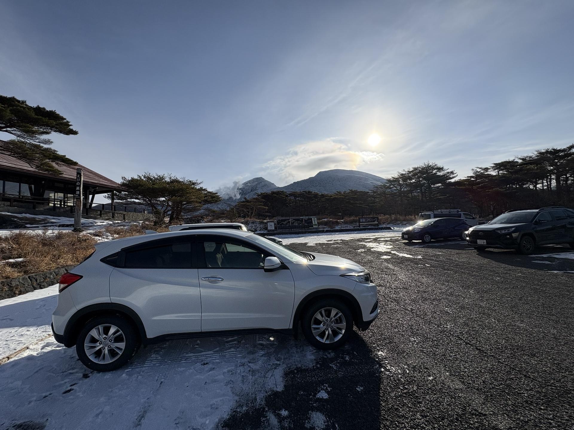 ここまで、県道ノーマルタイヤでチェーン⛓️履かずで来れました