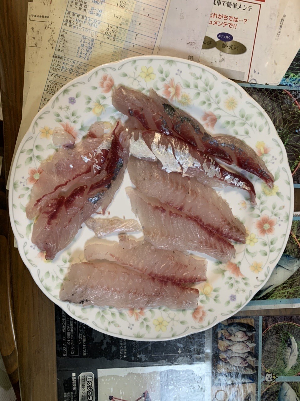 昨日のお魚を一部お刺身にしてみました Ybay7330さんのモーメント Yamap ヤマップ