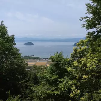 琵琶湖の景色が美しい