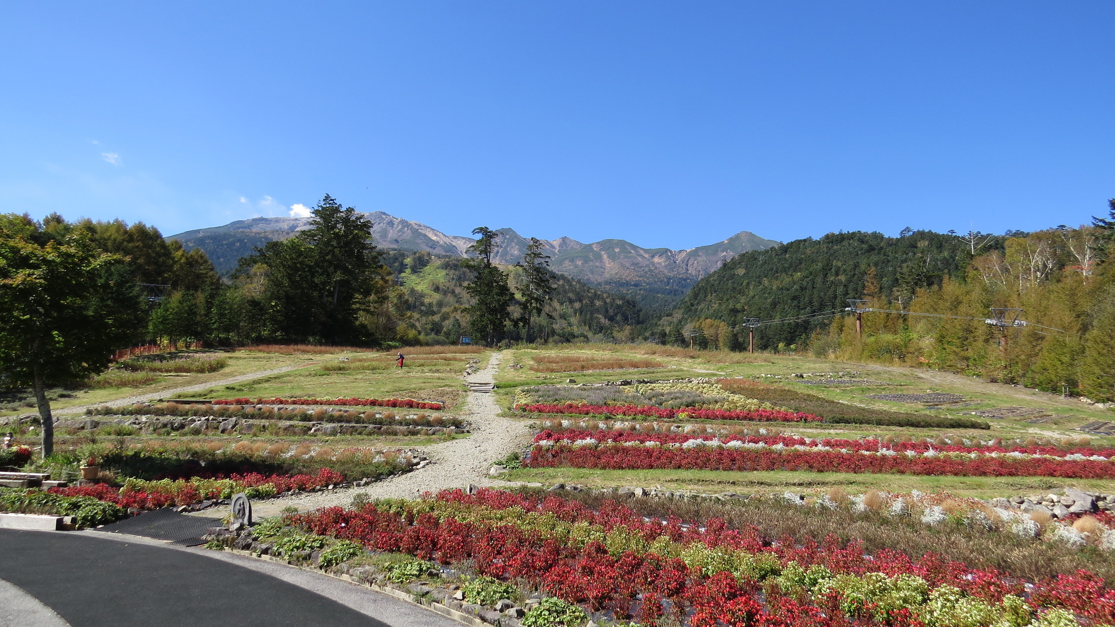 飯森高原 御嶽ロープウェイ と倉越高原 でぃらんさんの御嶽山 継子岳 摩利支天山の活動データ Yamap ヤマップ