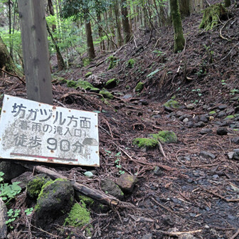 登山口、ここまで来ると、
登山が楽しかった思い出に変わる
不思議😁