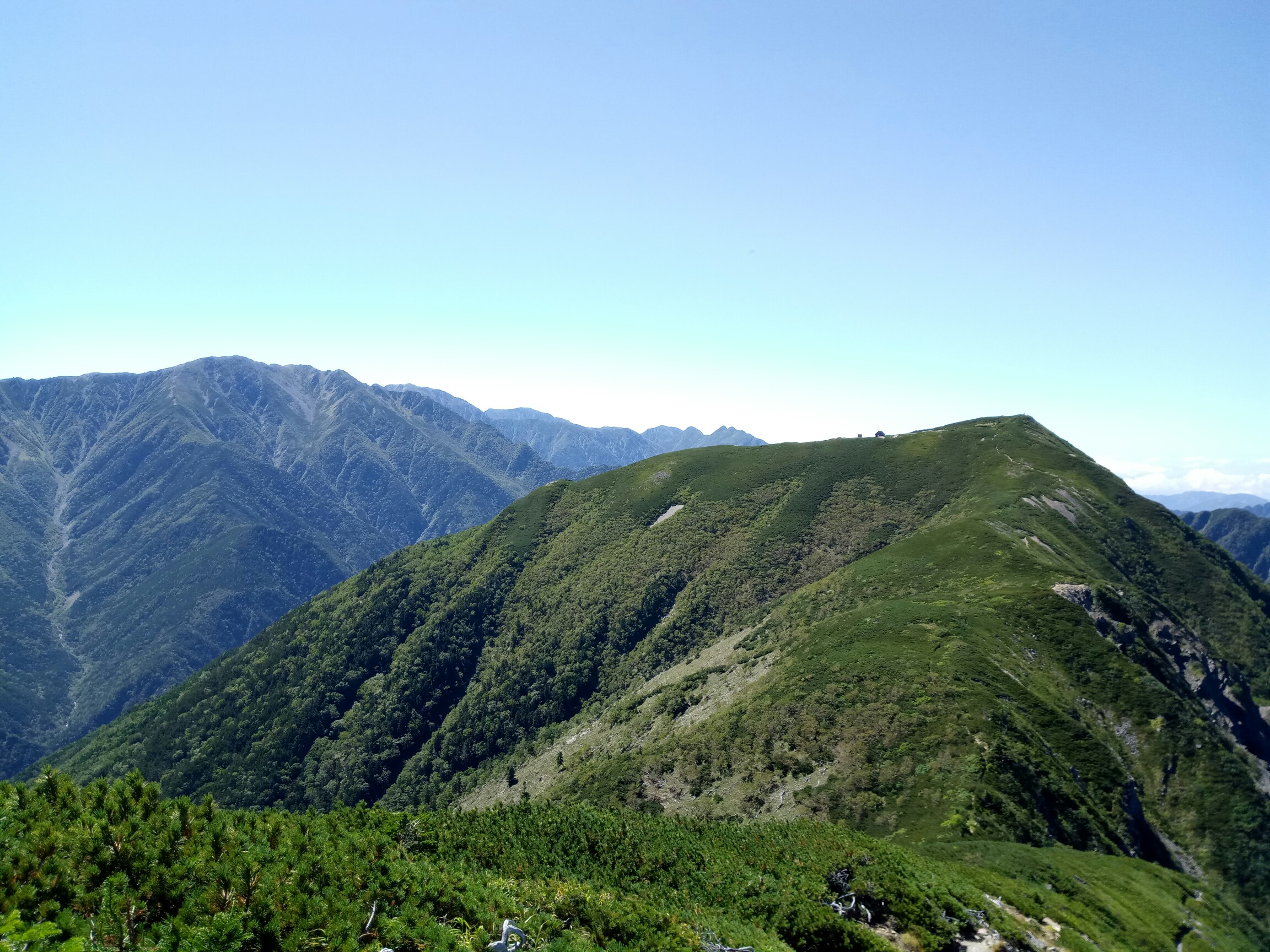 リベンジ大成功 烏帽子岳 小河内岳 19 09 15 もすさんの塩見岳 権右衛門山 蝙蝠岳の活動日記 Yamap ヤマップ