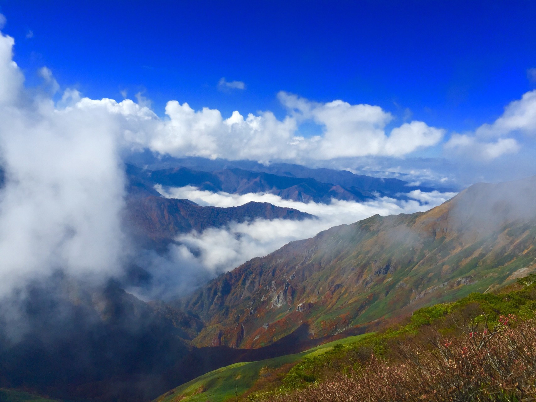 谷川岳 天神峠 谷川岳 天神平 らぱんさんの谷川岳 七ツ小屋山 大源太山の活動データ Yamap ヤマップ
