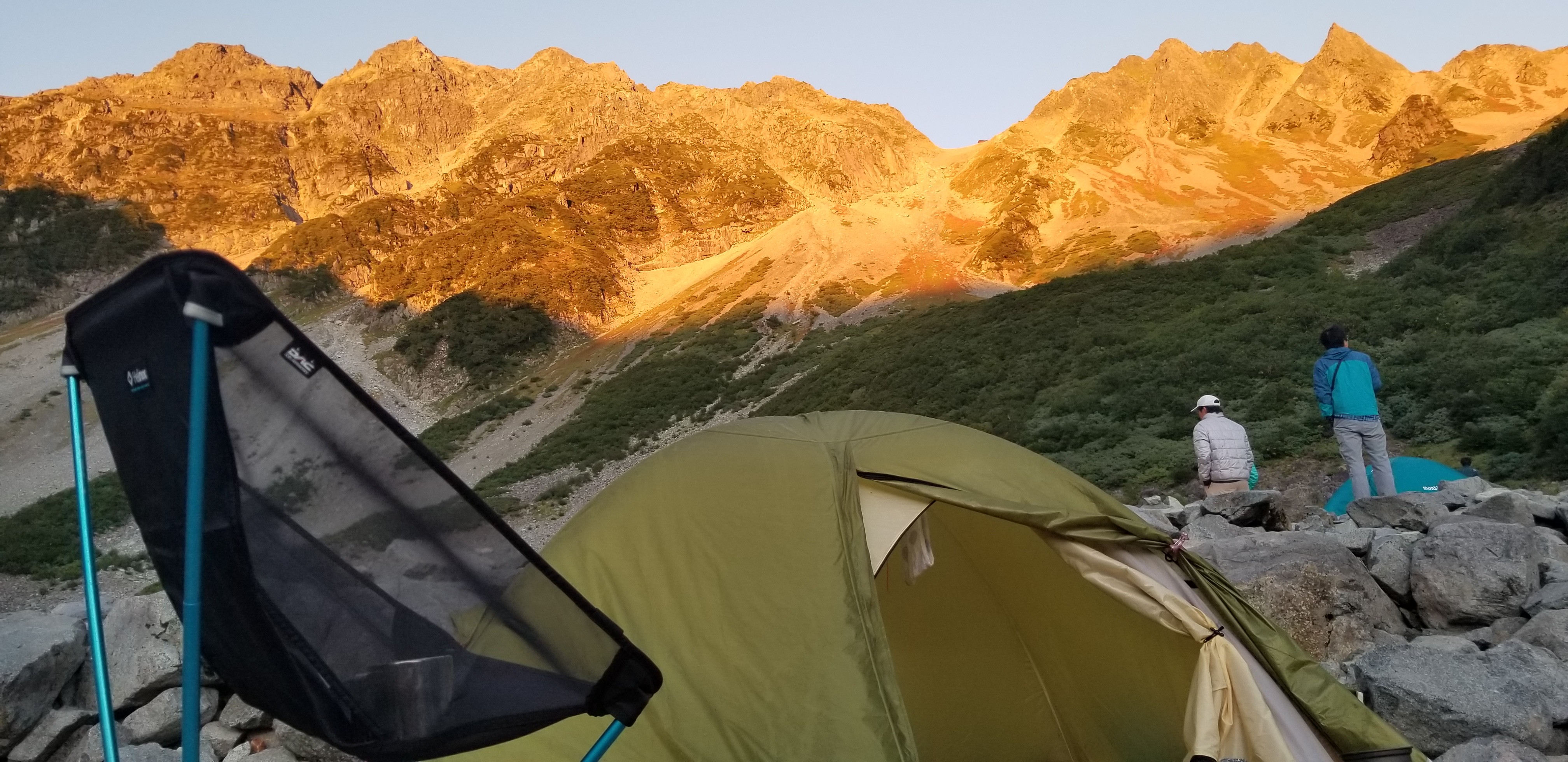 涸沢モルゲンロート 2泊3日 涸沢テン泊 徳沢テン泊 ふふふさんの槍ヶ岳 穂高岳 上高地の活動日記 Yamap ヤマップ