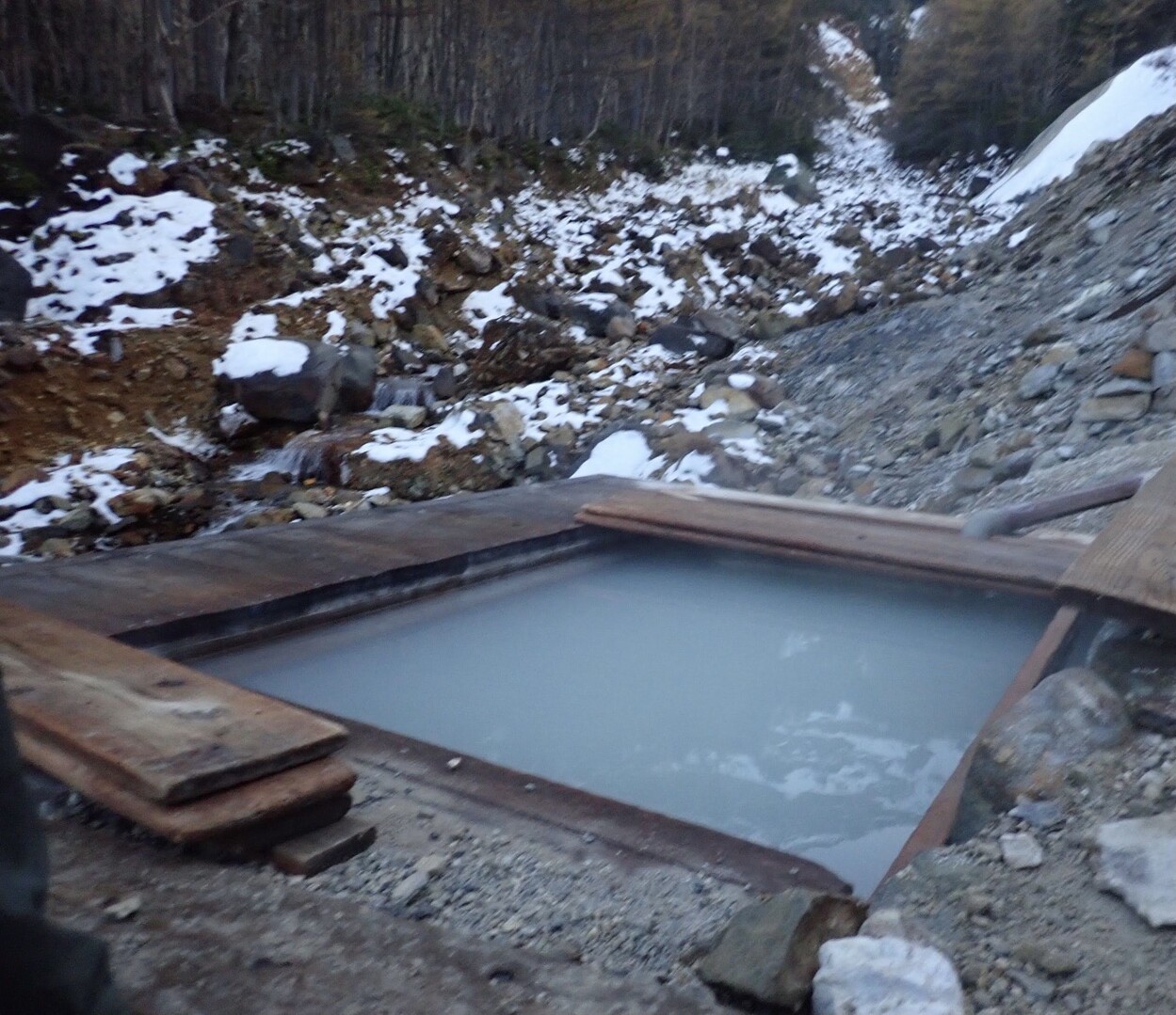 雲上の湯 本沢温泉 雪に氷に紅葉に きなこ107さんの八ヶ岳 赤岳 硫黄岳 天狗岳 の活動データ Yamap ヤマップ