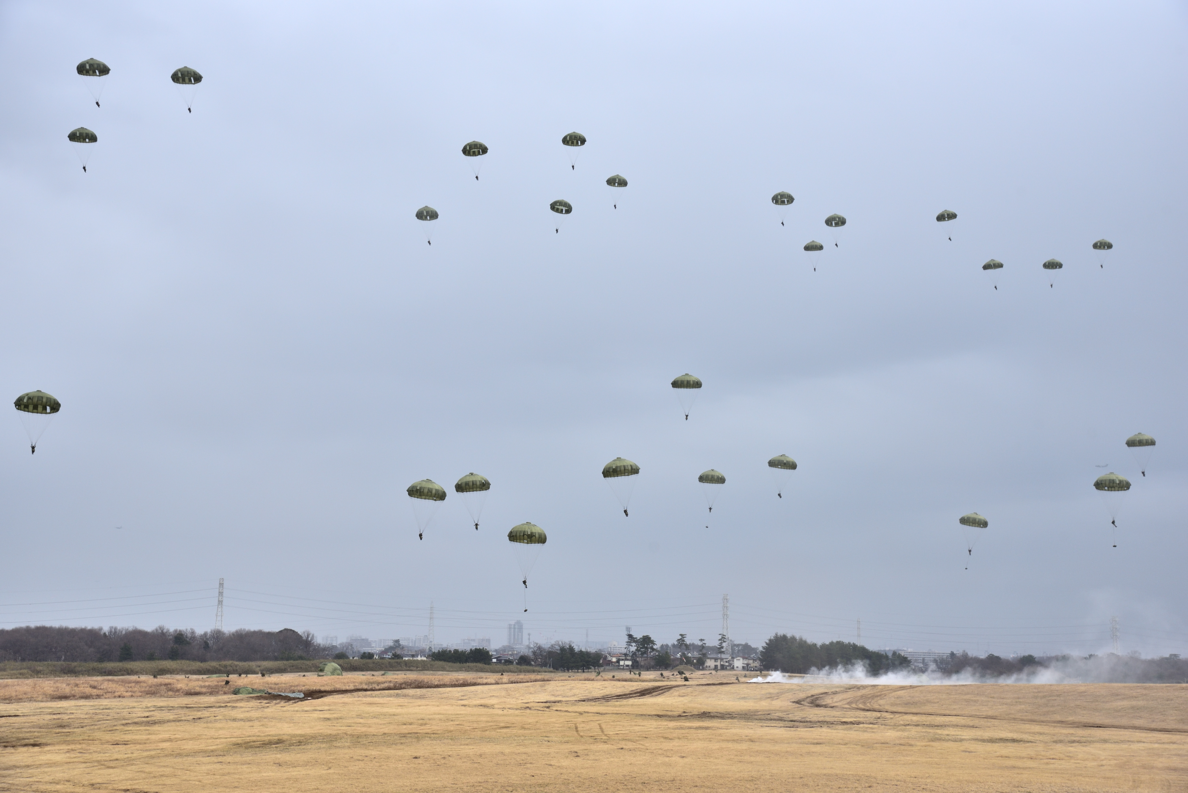 陸上自衛隊第1空挺団 令和2年降下訓練始め スパロゥさんの船橋市の活動日記 Yamap ヤマップ