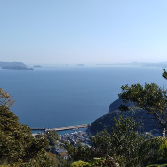 金蔵山・柱島 中腹からの眺め