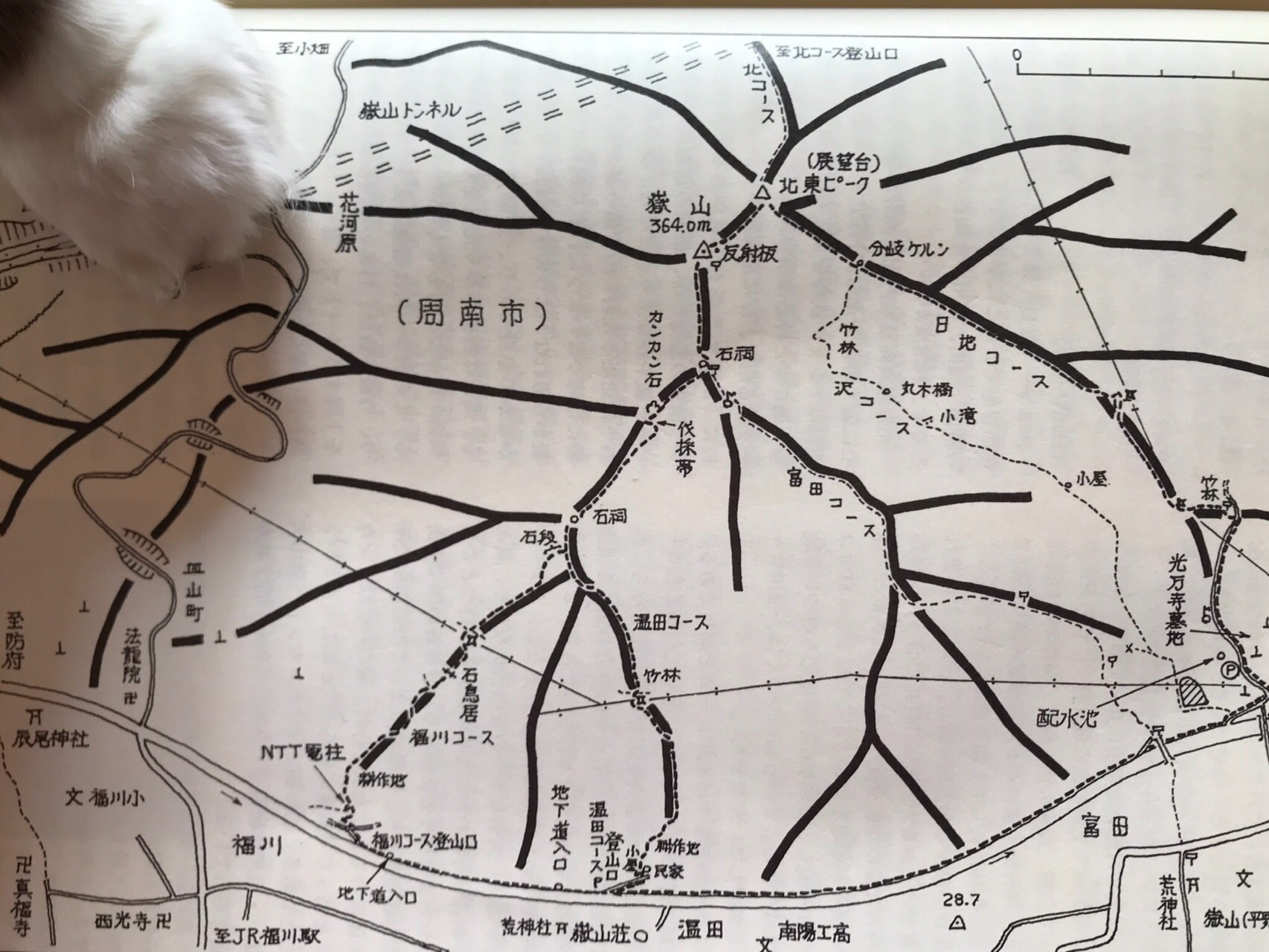 嶽山 温田コース下山と福川の鳥居まで ねこねごとさんの嶽山 若山 四熊ヶ岳の活動データ Yamap ヤマップ