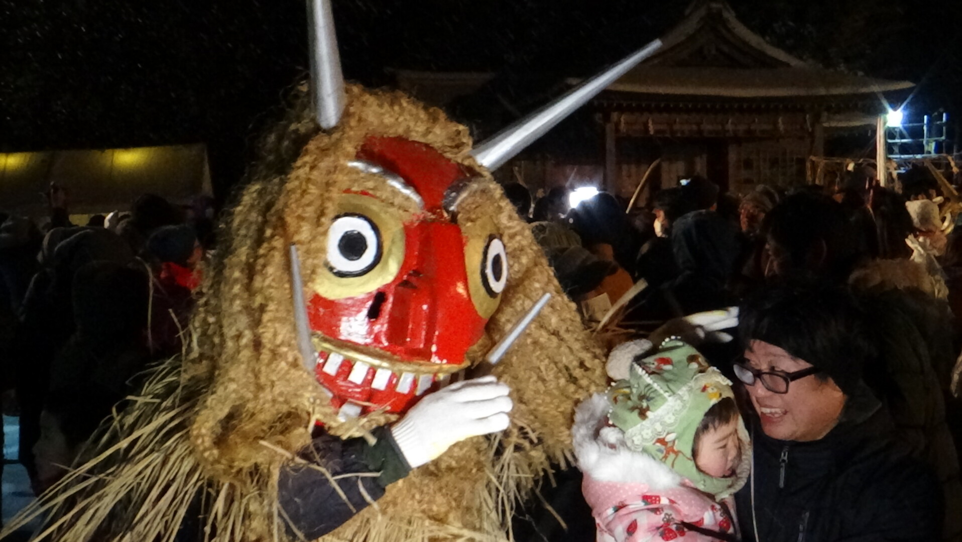 19 2 10 なまはげ 柴灯まつり 呑気なおじーちゃんさんの男鹿半島の活動日記 Yamap ヤマップ