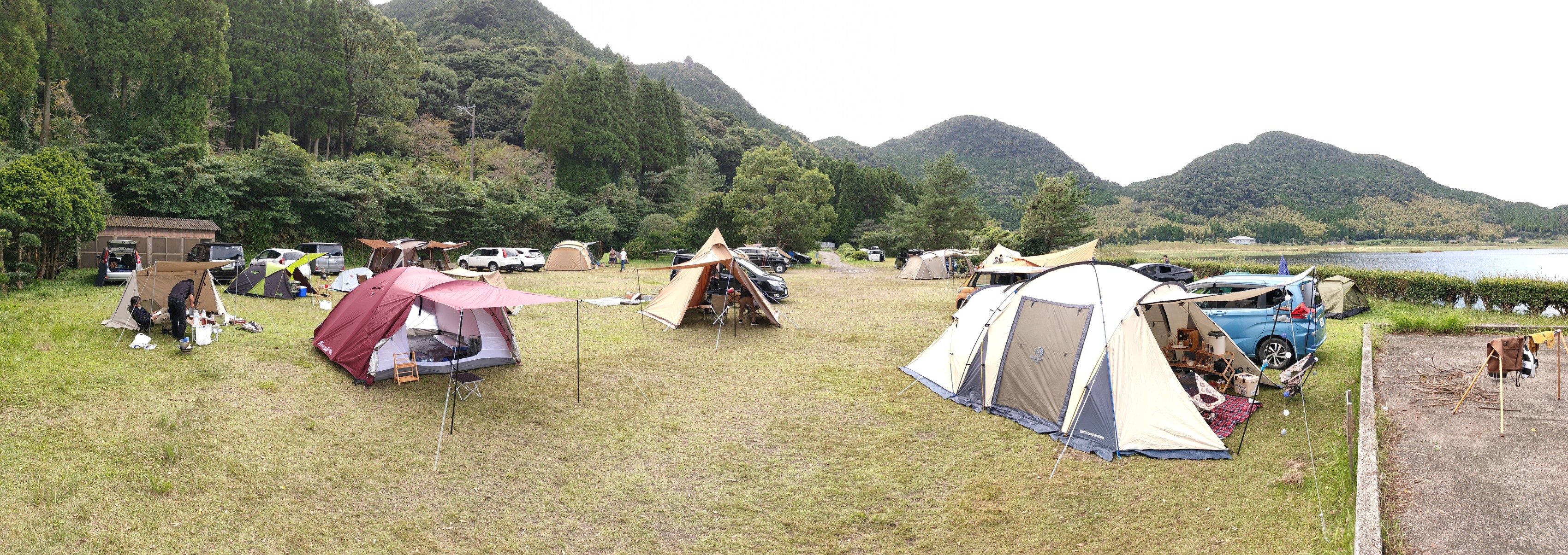 練習会で藺牟田池キャンプ場 そして愛宕山 舟見岳へ くろろさんの藺牟田池 飯盛山 片城山の活動データ Yamap ヤマップ