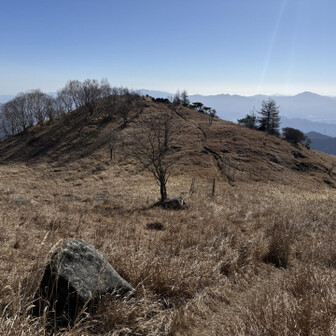 黒岳から戻って白谷小丸へ