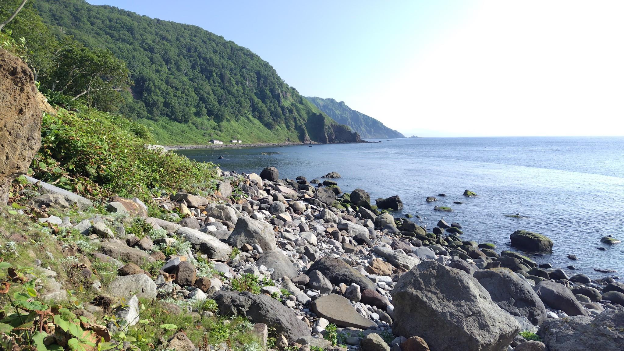 次の難関、トッカリ瀬が見えます。